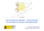 los acuerdos hispano – portugueses en materia de aguas