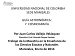 gúia astronómica. 7. cosmografía - Universidad Nacional de Colombia
