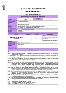 MICROECONOMÍA
