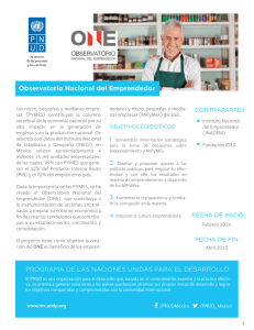 Observatorio Nacional del Emprendedor