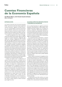 Cuentas Financieras de la Economía Española