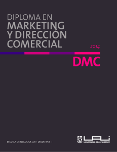 marketing y dirección comercial