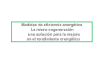 La microgeneración, una solución para la mejora en el rendimiento