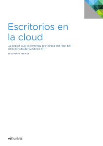 Escritorios en la cloud