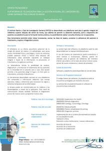 Plataforma de Telemedicina en el manejo integral del