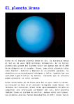 El planeta Urano