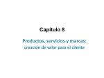 Capítulo 8 Productos, servicios y marcas: