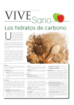 Los hidratos de carbono - Instituto Tomas Pascual Sanz