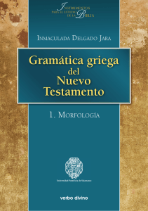 Gramática griega Nuevo Testamento