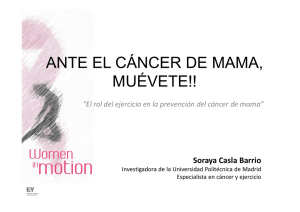 ante el cáncer de mama, muévete!!
