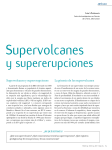 Supervolcanes y supererupciones La génesis de los supervolcanes