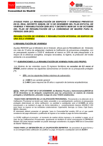 ayudas para la rehabilitaci&oacute;n de edificios y viviendas previstas en el