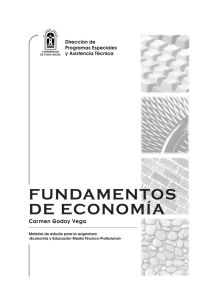 fundamentos de economía - Investigaciones Estratégicas.