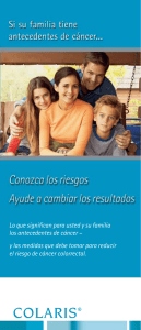 Lo que significan para usted y su familia los antecedentes de cáncer