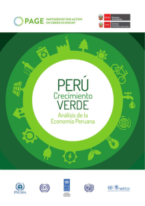 2.1.1 La economía del Perú - Partnership for Action on Green