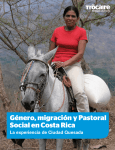 Género, migración y Pastoral Social en Costa Rica