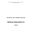 Botánica Sistemática II 2016