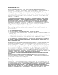 Estructura Curricular - Universidad Externado de Colombia