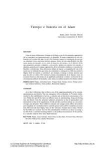 Tiempo e historia en el Islam