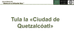 21° Tula la ciudad de Quetzalcóatl