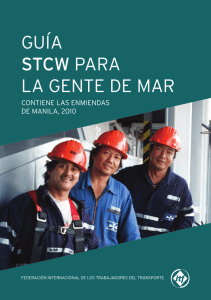 guía stcw para la gente de mar