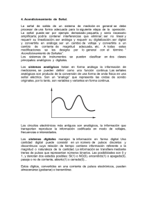 4. Acondicionamiento de Señal.