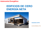 Conferencia 9: Edificios Cero Energía