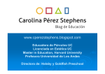 PPT Carolina Perez - Jornadas Internacionales Aprendizaje