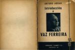 Introducción a Vaz Ferreira
