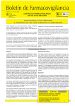 Boletín de farmacovigilancia núm. 17 (mayo de 2007)