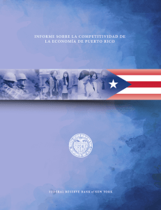 informe sobre la competitividad de la economía de puerto rico
