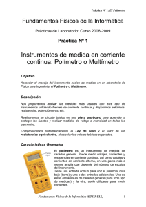 Fundamentos Físicos de la Informática