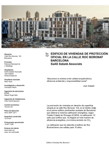 Ficha Edificio Viviendas Roc Boronat