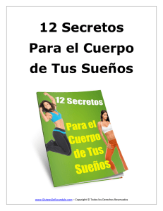 12 Secretos Para el Cuerpo de Tus Sueños