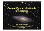 Formación y evolución de las galaxias