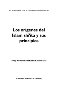 Los Origenes del Islam Shi`ita y sus principios
