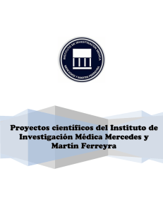 Proyectos científicos del Instituto Ferreyra