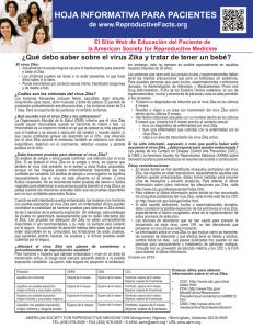 ¿Qué debo saber sobre el virus Zika y tratar de tener un