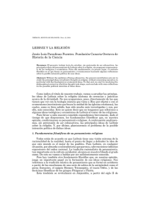Leibniz y la religión - Fundación Canaria Orotava de Historia de la