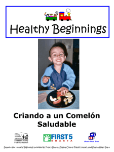 Healthy beginnings flip chart spanish.pub