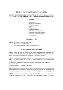 física de 2º de bachillerato logse