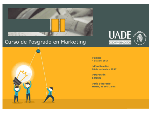 Curso de Posgrado en Marketing