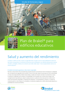 Plan de Brakel® para edificios educativos