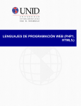 lenguajes de programación web (php1, html52)
