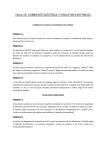 Tema 13: CORRIENTE ELÉCTRICA Y CIRCUITOS ELÉCTRICOS