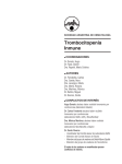 Trombocitopenia Inmune - Sociedad Argentina de Hematología