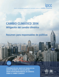 Resumen para responsables de políticas