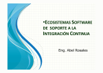 2011-04 Ecosistemas Software de soporte a la Integración Continua