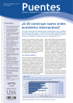 ¿G-20 construye nuevo orden económico internacional?