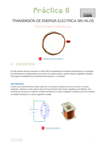 TRANSMISIÓN DE ENERGÍA ELECTRICA SIN HILOS Electricidad